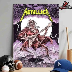 Metallica M72 Budapest Hungary Venue Poster Merch Pop Up Store At Puskas Arena On June 11th 2026 Home Decor Poster Canvas