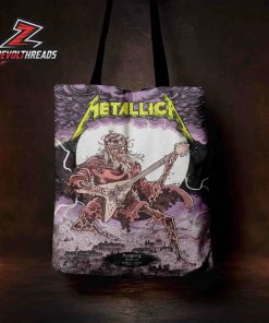 Metallica M72 Budapest Hungary Venue Poster Merch Pop Up Store At Puskas Arena On June 11th 2026 Tote Bag