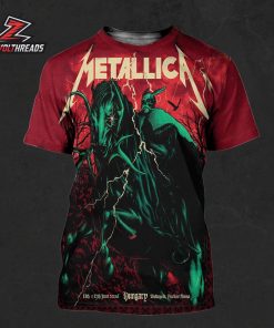 Metallica M72 Budapest Hungary Venue Poster Merch Pop Up Store At Puskas Arena On June 11th And 13th 2026 All Over Print Shirt