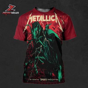 Metallica M72 Budapest Hungary Venue Poster Merch Pop Up Store At Puskas Arena On June 11th And 13th 2026 All Over Print Shirt