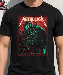 Metallica M72 Budapest Hungary Venue Poster Merch Pop Up Store At Puskas Arena On June 11th And 13th 2026 Unisex T-Shirt