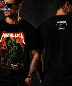 Metallica M72 Budapest Hungary Venue Tee Merch Pop Up Store At Puskas Arena On June 11th And 13th 2026 Two Sided Unisex T-Shirt