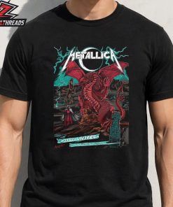 Metallica M72 Cardiff Wales Venue Poster By Duchess Of Dark Merch Pop Up Store At Prinicipality Staidum On June 28th 2026 Unisex T-Shirt