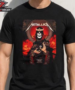 Metallica M72 Cardiff Wales Venue Poster Merch Pop Up Store At Prinicipality Staidum On June 28th 2026 Unisex T-Shirt
