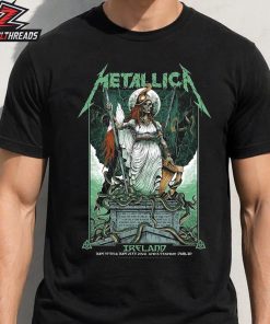 Metallica M72 Dublin Ireland Venue Poster Merch Pop Up Store At Aviva Stadium On June 19th And 21st 2026 Unisex T-Shirt