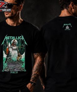Metallica M72 Dublin Ireland Venue Tee Merch Pop Up Store At Aviva Stadium On June 19th And 21st 2026 Two Sided Unisex T-Shirt