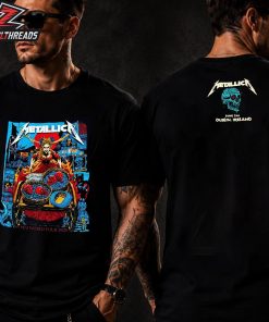 Metallica M72 Dublin Ireland Venue Tee Night 2 Merch Pop Up Store At Aviva Stadium On June 21st 2026 Two Sided Unisex T-Shirt
