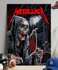 Metallica M72 Glasgow Scotland Venue Poster Merch Pop Up Store At Hampden Park On June 25th 2026 Home Decor Poster Canvas