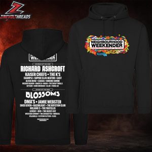 Neighbourhood Weekender Line Up Hoodie At Victoria Park Warrington On May 23rd And 24th 2026 Two Sided Unisex T-Shirt