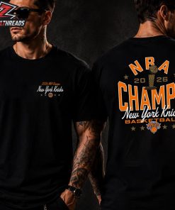 New York Knicks 2026 NBA Finals Champions Duke Tee Merch Limited Two Sided Unisex T-Shirt