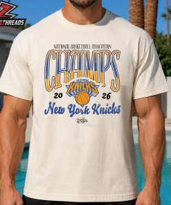 New York Knicks Stadium 2026 NBA Finals Champions Sky High Unisex T-Shirt