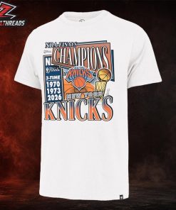 New York Knicks Three-Time NBA Finals Champions Franklin Unisex T-Shirt