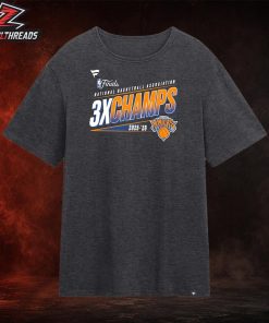 New York Knicks Three-Time NBA Finals Champions Unisex T-Shirt