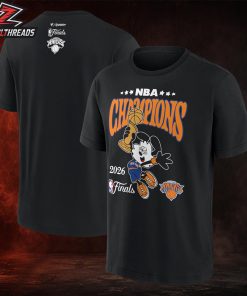 New York Knicks Verdy x 2026 NBA Championship Collaboration Two Sided Unisex T-Shirt