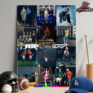 Nike Unleash New Campaign For World Cup 2026 Rip The Script Home Decor Poster Canvas