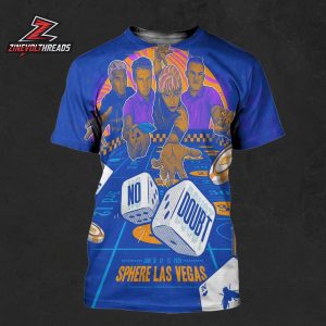 No Doubt Event Poster For Weekend At Sphere Las Vegas On June 10th-12th-13th 2026 All Over Print Shirt