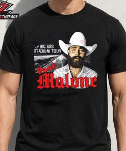 Post Malone Big Ass Stadium Tour Photo Tee 2026 Unisex T-Shirt
