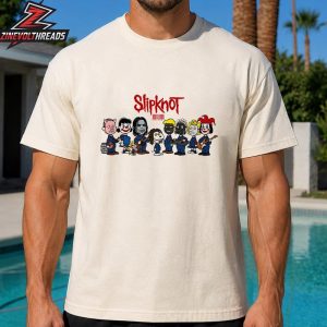 Slipknot Collab With Snoopy Unisex T-Shirt