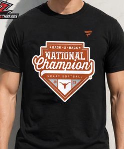 Texas Longhorns 2026 NCAA Softball Women’s College World Series Back-to-Back National Champions Unisex T-Shirt