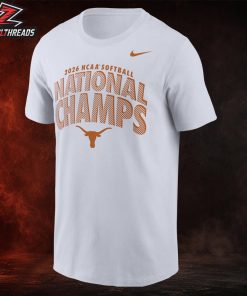 Texas Longhorns Nike 2026 NCAA Softball Women’s College World Series National Champions Unisex T-Shirt
