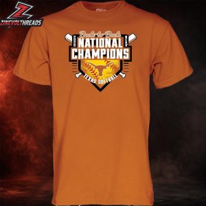 Texas Longhorns 2026 NCAA Softball Women’s College World Series Back-to-Back National Champions Unisex T-Shirt