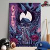 The Cure First Poster For 2026 Summer Tour At Barcelona On June 5th 2026 Home Decor Poster Canvas