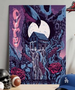 The Cure Second Poster For 2026 Summer Tour At North Festival Porto On June 7th 2026 Home Decor Poster Canvas