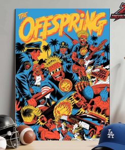 The Offspring Artwork Poster At Hellfest 2026 Home Decor Poster Canvas