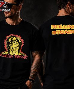 The Rolling Stones Foreign Tongues Merch Limited Two Sided Unisex T-Shirt