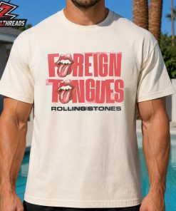 The Rolling Stones Foreign Tongues Tongue Merch Limited Unisex T-Shirt