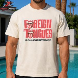The Rolling Stones Foreign Tongues Tongue Merch Limited Unisex T-Shirt