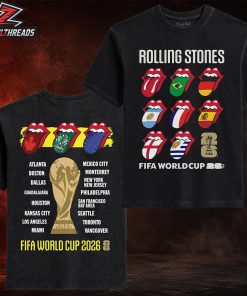 The Rolling Stones x FIFA World Cup 2026 Global Voodoo Two Sided Unisex T-Shirt