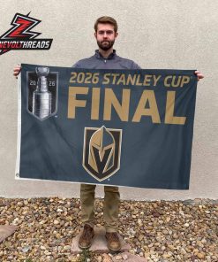 Vegas Golden Knights 2026 Stanley Cup Final Double-Sided Garden House Flag