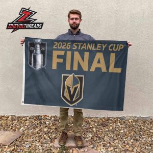 Vegas Golden Knights 2026 Stanley Cup Final Double-Sided Garden House Flag