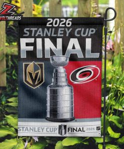 Vegas Golden Knights Versus Carolina Hurricanes 2026 Stanley Cup Final Matchup Double Sided Garden House Flag