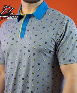 X-Men Lil Logans RSVLTS All-Day Polo Shirt Marvel Superhero Performance Golf Polo