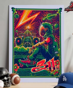 311 Band Event Poster For Show At Merriweather Post Pavilions Columbia MD On July 22nd 2026 Home Decor Poster Canvas