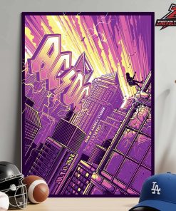 ACDC 2026 North American PWR UP Tour Poster At Bank Of America Stadium In Charlotte NC On July 11th 2026 Home Decor Poster Canvas