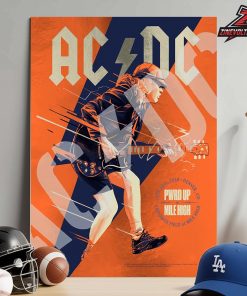 ACDC 2026 North American PWR UP Tour Poster At Empower Field At Mile High In Denver On July 28th 2026 Home Decor Poster Canvas