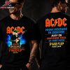ACDC 2026 North American PWR UP Tour Tee At Alamodome San Antonio TX On July 24th 2026 Two Sided Unisex T-Shirt ACDC 2026 North American PWR UP Tour Tee At Alamodome San Antonio TX On July 24th 2026 Two Sided Unisex T-Shirt