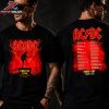 ACDC 2026 North American PWR UP Tour Tee At Bank Of America Stadium In Charlotte NC On July 11th 2026 Two Sided Unisex T-Shirt ACDC 2026 North American PWR UP Tour Tee At Bank Of America Stadium In Charlotte NC On July 11th 2026 Two Sided Unisex T-Shirt