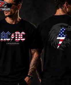 ACDC USA Eagle PWR UP Tour Tee 2026 North American Two Sided Unisex T-Shirt