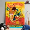 Billy Strings Event Artwork Combined 2 Nights Poster By Your Cinema At Agganis Arena Boston MA On July 21st And 22nd 2026 Home Decor Poster Canvas