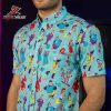 Disney A Goofy Movie The Open Road KUNUFLEX Short Sleeve Hawaiian Shirt Casual Button Up Shirt For Men And Women