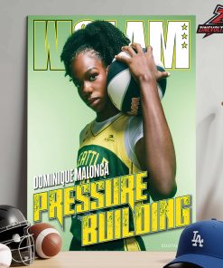 Dominique Malonca From Seattle Storm On WSlam Magazine Cover 263 Pressure Building Home Decor Poster Canvas