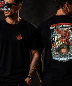 Feine Sahne Fischfilet 20 Jahre Tee At IGA Park Rostock On July 18th 2026 Two Sided Unisex T-Shirt