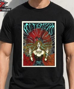 Foo Fighters Event Artwork Poster At I days Milano On July 5th 2026 Unisex T-Shirt