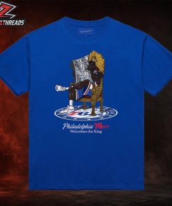 LeBron James Philadelphia 76ers Caricature Unisex T-Shirt