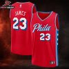 LeBron James Philadelphia 76ers Fast Break Royal Jersey Icon Edition High Quality Fanmade Basketball Jersey Shirt