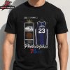 LeBron James Philadelphia 76ers Locker Room Unisex T-Shirt